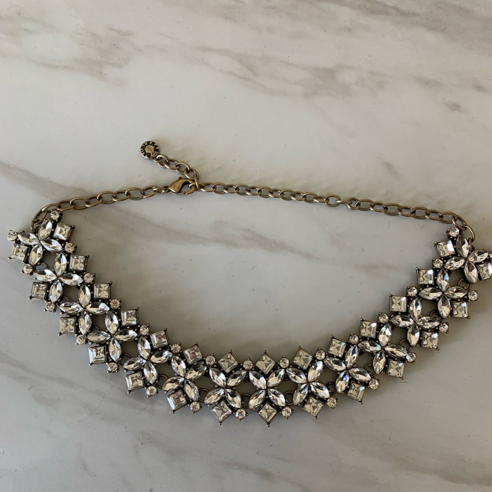 Bauble Bar Jeweled Choker Necklace